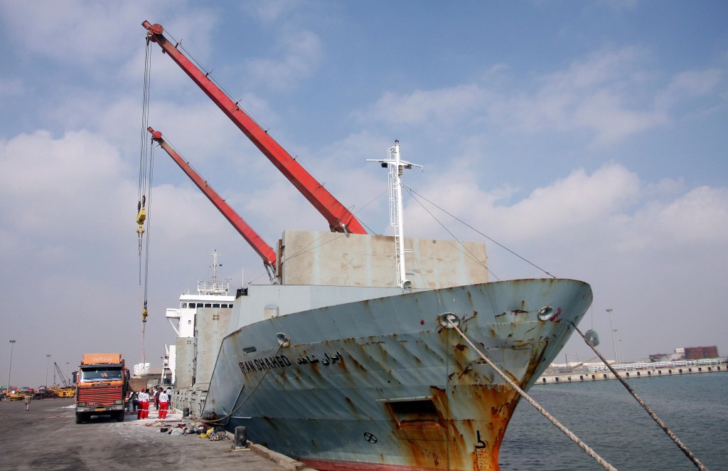 The port of Bandar Abbas in Iran, through which Anham shipped items to Afghanistan (AFP/Getty Images).
