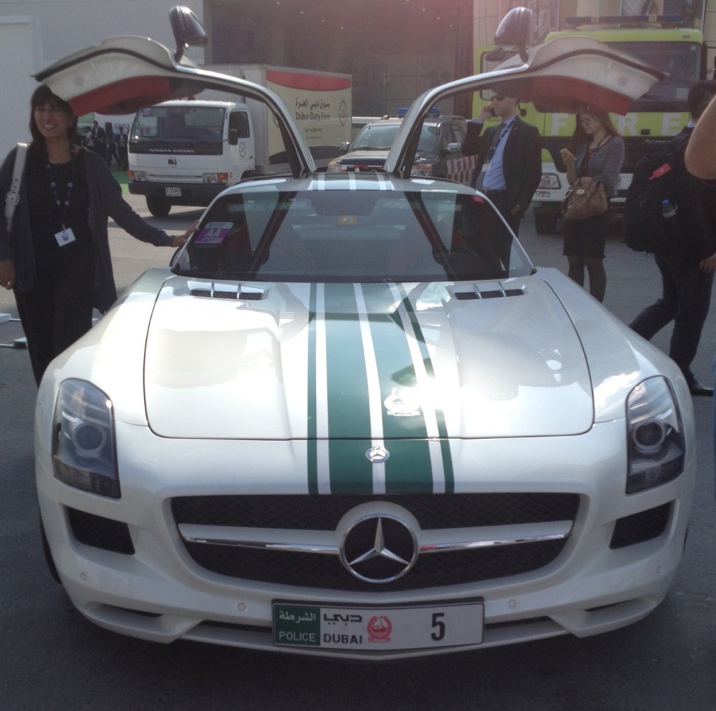 Dubai Police Mercedes SLS