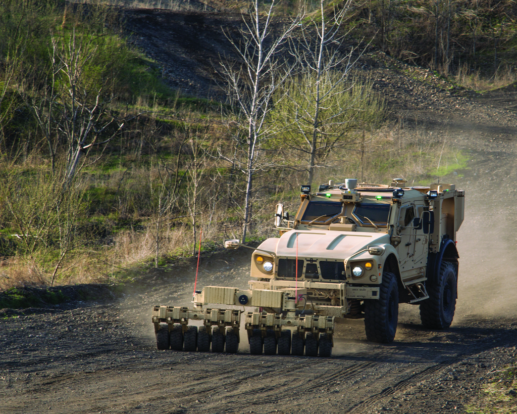 An Oshkosh M-ATV (Oshkosh Defense)