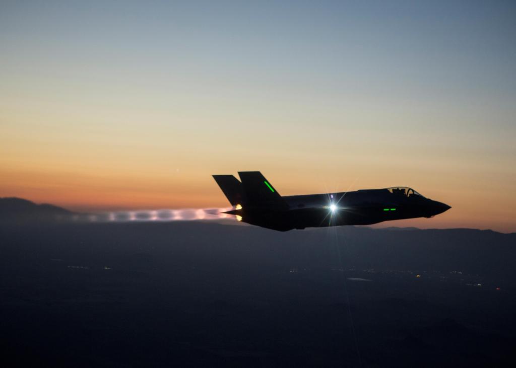 An F-35A flies during testing. Will the A-10 keep the F-35 from going operational for the Air Force on time? (Lockheed Martin)